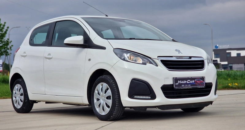 Peugeot 108 cena 22999 przebieg: 140020, rok produkcji 2015 z Murowana Goślina małe 742